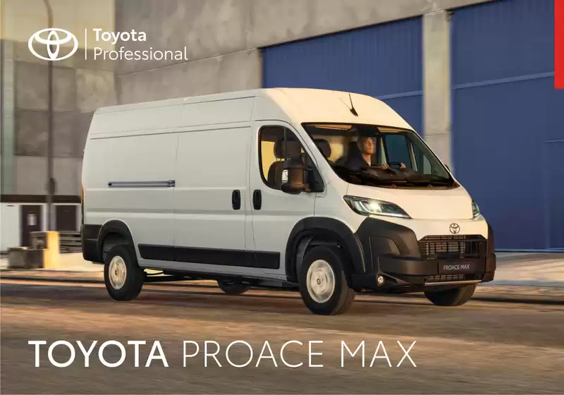 Catalogus van Toyota in Waardenburg | Proace Max brochure | 2025-10-17T00:00:00.000Z - 2025-10-31T00:00:00.000Z