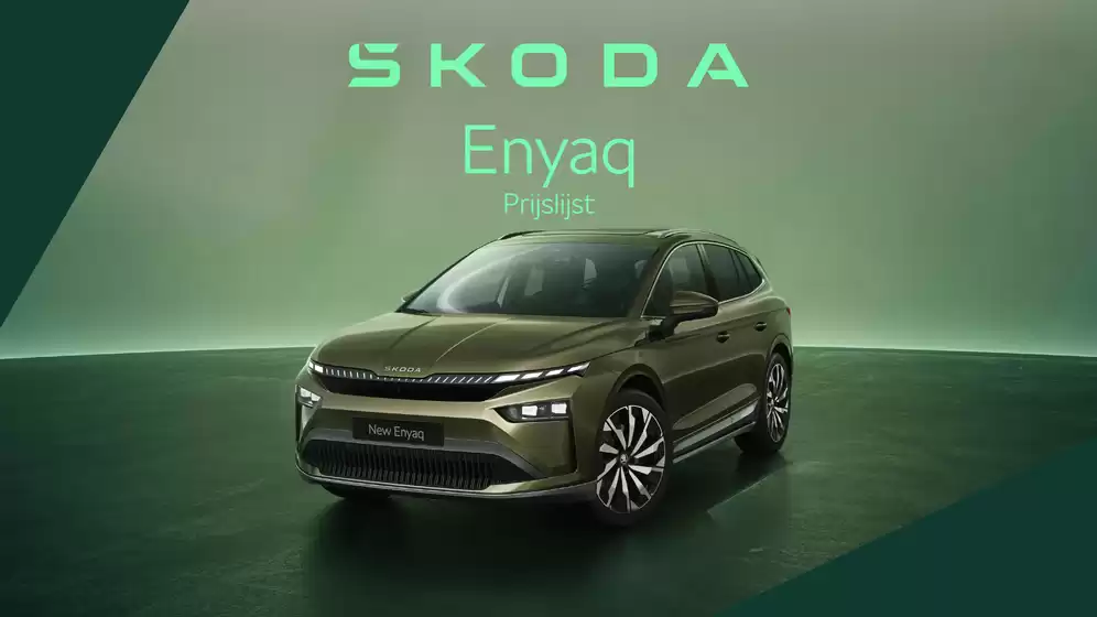 Catalogus van Škoda in Almere | Škoda Enyaq | 2025-10-18T00:00:00.000Z - 2025-11-01T00:00:00.000Z