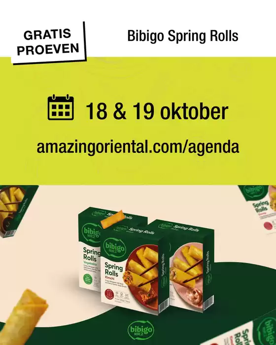 Catalogus van Amazing Oriental in Amsterdam | Topdeals voor alle klanten | 2025-10-19T00:00:00.000Z - 2025-11-02T00:00:00.000Z