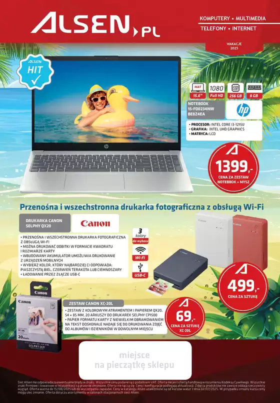 Katalog Alsen.pl | Wakacje 2025  | 2025-07-16T00:00:00.000Z - 2025-07-30T00:00:00.000Z