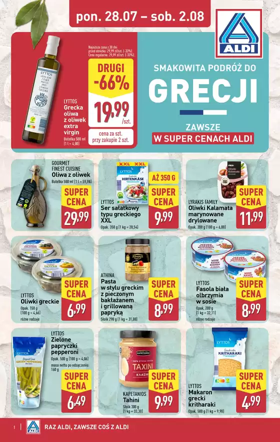 Katalog Aldi | Nasze najlepsze okazje | 2025-07-28T00:00:00.000Z - 2025-07-28T00:00:00.000Z