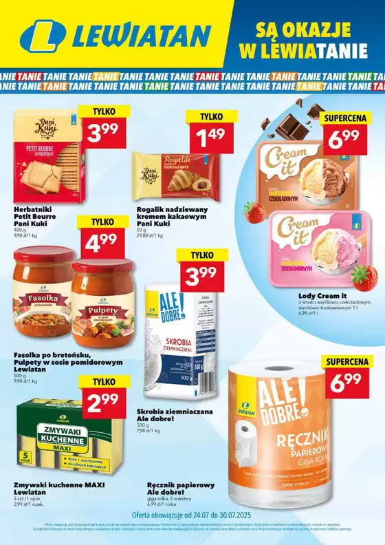 Katalog Lewiatan w: Krotoszyn | Ekskluzywne oferty dla naszych klientów | 2025-07-24T00:00:00.000Z - 2025-07-30T00:00:00.000Z