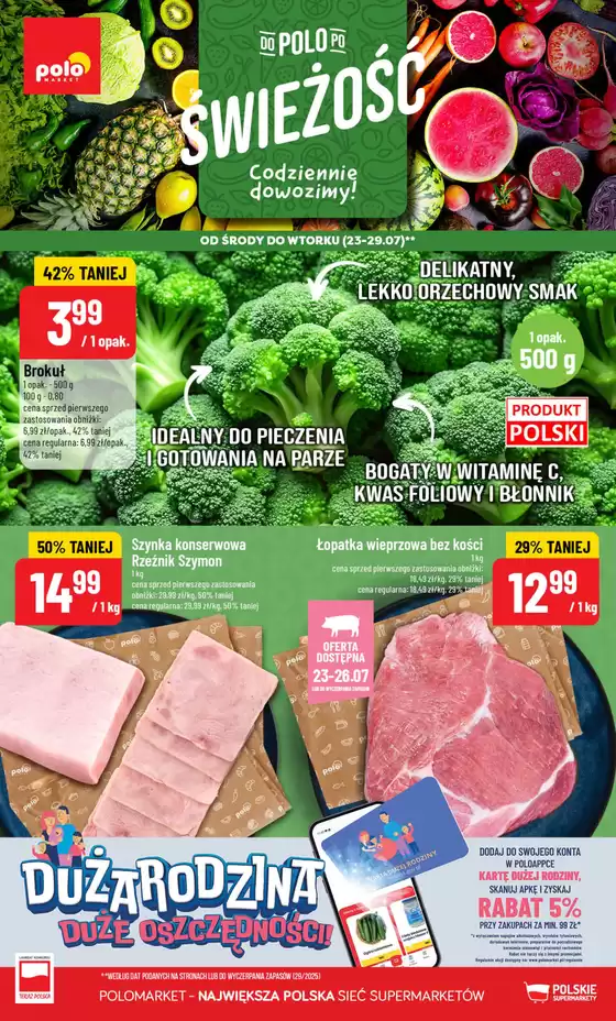 Katalog Polomarket | Nasze najlepsze okazje | 2025-07-23T00:00:00.000Z - 2025-07-29T00:00:00.000Z