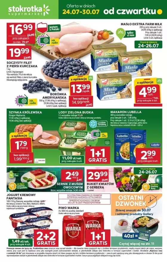 Katalog Stokrotka | Najlepsze oferty dla wszystkich łowców okazji | 2025-07-24T00:00:00.000Z - 2025-07-30T00:00:00.000Z