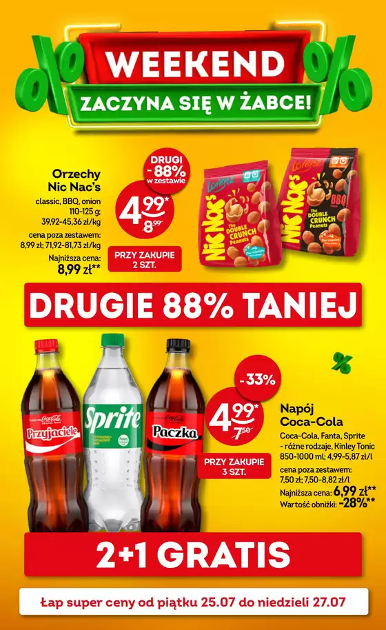 Katalog Żabka w: Dobre Miasto | Żabka Polska sp. z o.o. | 2025-07-25T00:00:00.000Z - 2025-07-27T00:00:00.000Z
