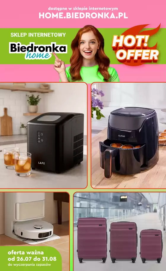 Katalog Biedronka w: Skarszewy | Atrakcyjne oferty specjalne dla wszystkich | 2025-07-26T00:00:00.000Z - 2025-08-31T00:00:00.000Z