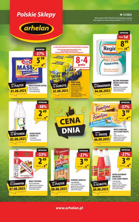 Katalog Arhelan w: Mierzyn | Arhelan gazetka | 2025-08-01T00:00:00.000Z - 2025-08-10T00:00:00.000Z