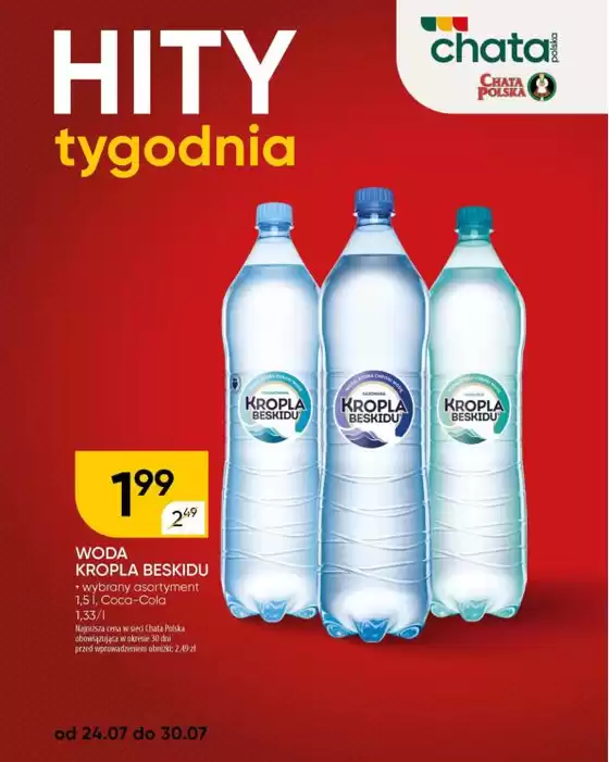 Katalog Chata Polska w: Mierzyn | Chata Polska gazetka | 2025-07-24T00:00:00.000Z - 2025-07-30T00:00:00.000Z