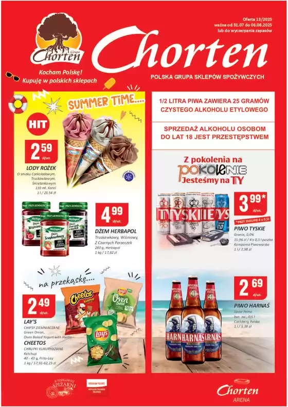 Katalog Chorten w: Świebodzin | Aktualne okazje i oferty | 2025-07-31T00:00:00.000Z - 2025-08-06T00:00:00.000Z