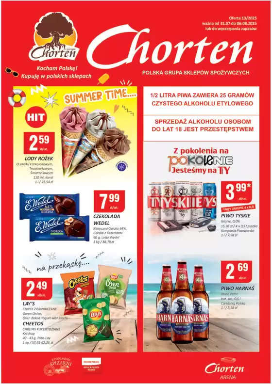 Katalog Chorten w: Strzegom | Świetna oferta dla wszystkich klientów | 2025-07-31T00:00:00.000Z - 2025-08-06T00:00:00.000Z