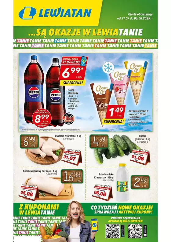 Katalog Lewiatan w: Zakopane | Aktualne oferty i promocje | 2025-07-31T00:00:00.000Z - 2025-08-06T00:00:00.000Z