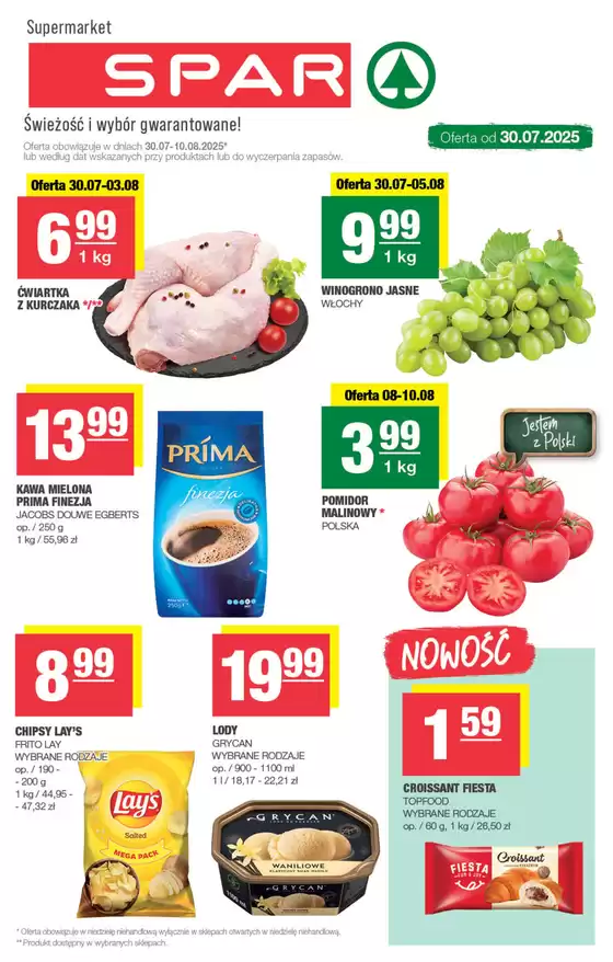 Katalog Spar w: Częstochowa | Spar gazetka | 2025-07-30T00:00:00.000Z - 2025-10-08T00:00:00.000Z
