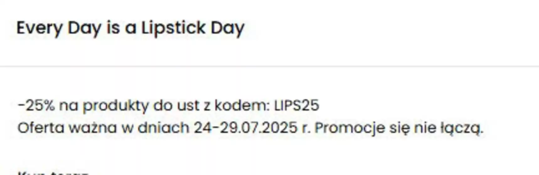 Katalog Inglot w: Sierakowice | Everyday is a lipstick day  | 2025-07-28T00:00:00.000Z - 2025-08-11T00:00:00.000Z