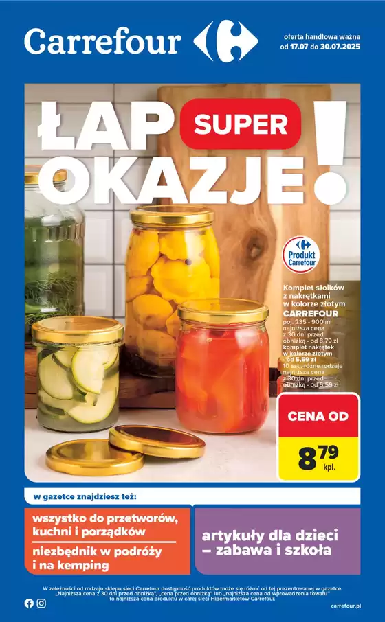 Katalog Carrefour w: Radziejów | Świetna oferta dla łowców okazji | 2025-07-16T00:00:00.000Z - 2025-07-30T00:00:00.000Z