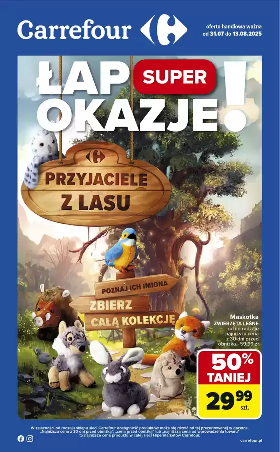 Katalog Carrefour w: Radziejów | Gazetka &#321;ap okazje od czwartku! | 2025-07-30T00:00:00.000Z - 2025-08-13T00:00:00.000Z