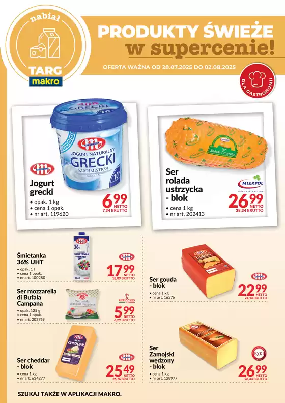 Katalog Makro w: Gąbin | Targ MAKRO - oferta świeża w super cenach! | 2025-07-28T00:00:00.000Z - 2025-08-02T00:00:00.000Z