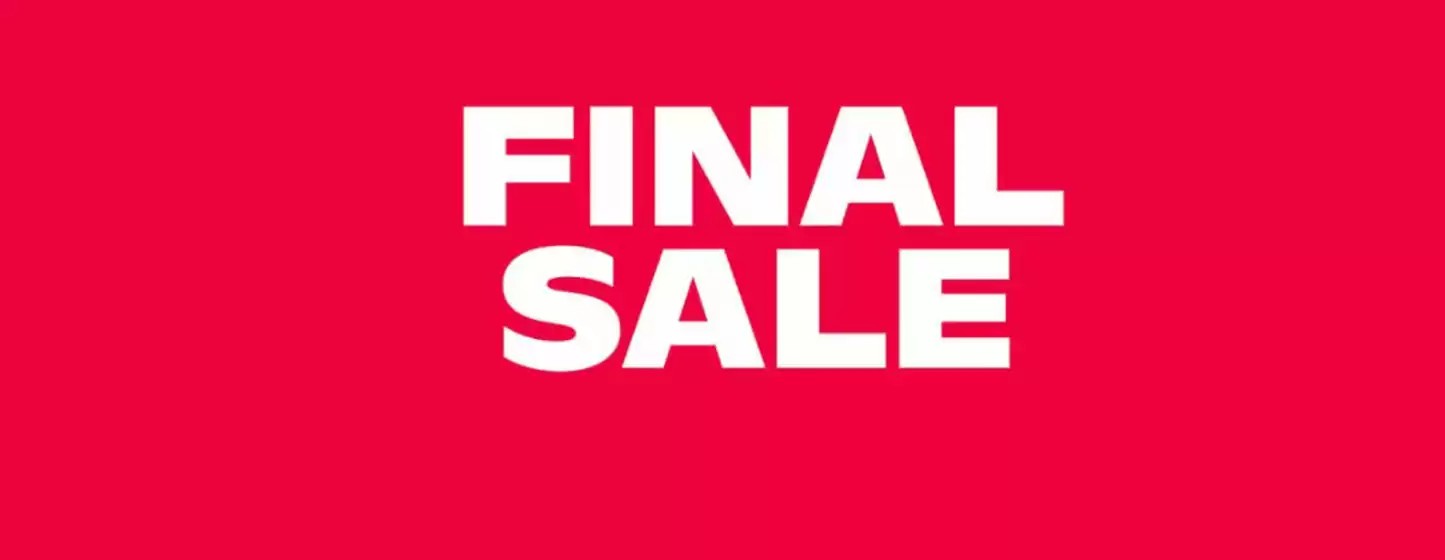 Final sale 