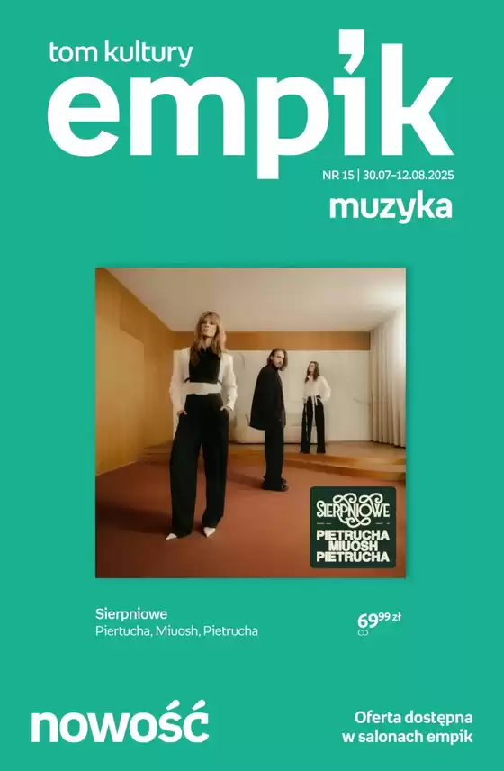 Katalog Empik w: Kędzierzyn-Koźle | Najlepsze oferty dla wszystkich klientów | 2025-07-30T00:00:00.000Z - 2025-08-12T00:00:00.000Z