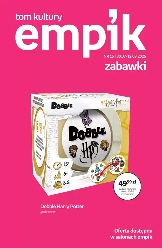 Katalog Empik w: Kędzierzyn-Koźle | Empik Gazetka | 2025-07-30T00:00:00.000Z - 2025-08-12T00:00:00.000Z