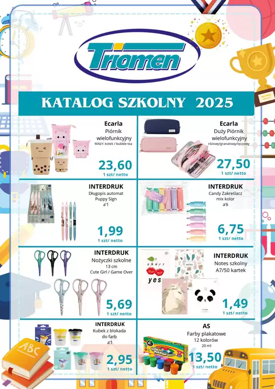 Katalog Triomen w: Gdynia | Katalog szkolny 2025 | 2025-07-31T00:00:00.000Z - 2025-08-14T00:00:00.000Z