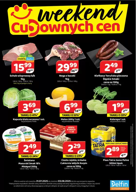 Katalog Delfin w: Jerzmanowice | Delfin gazetka | 2025-07-31T00:00:00.000Z - 2025-08-03T00:00:00.000Z
