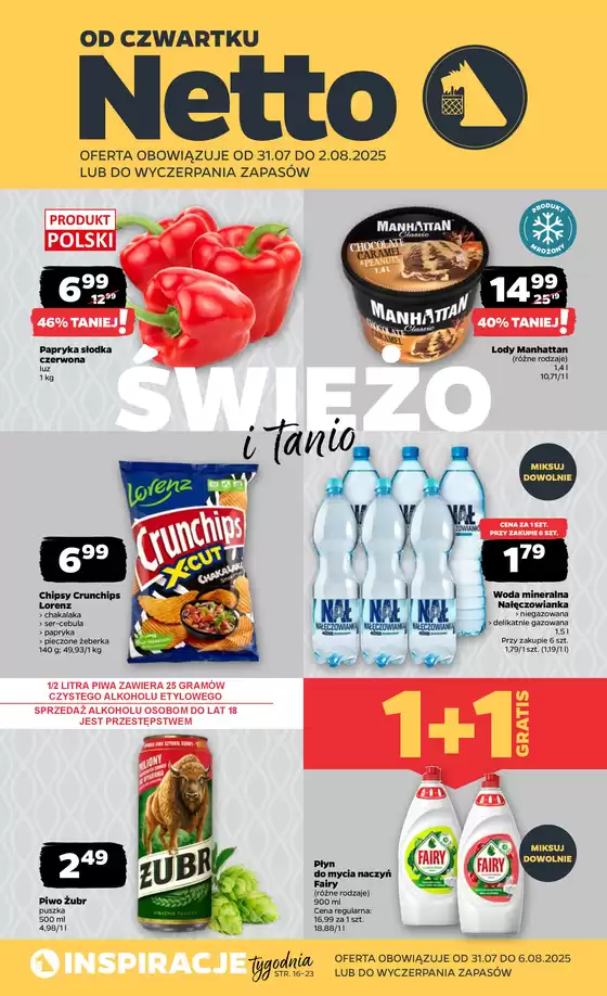 Katalog Netto w: Śrem | Netto gazetka | 2025-07-30T00:00:00.000Z - 2025-08-02T00:00:00.000Z