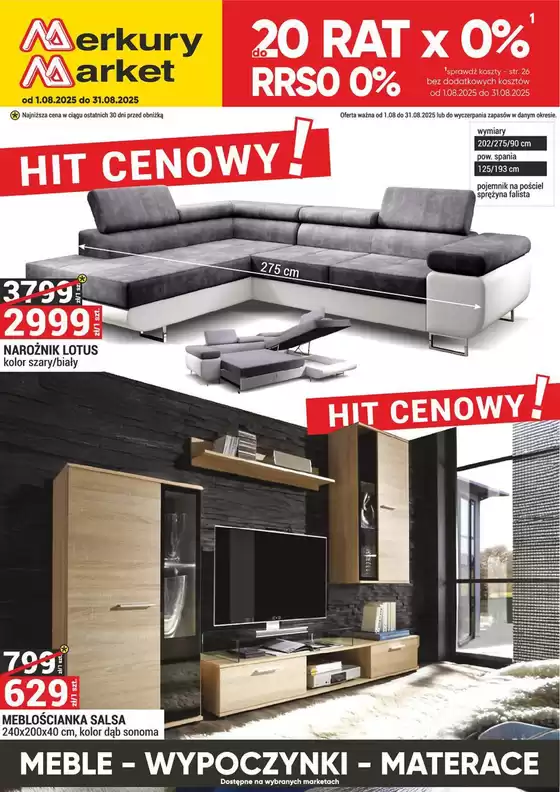 Katalog Merkury Market w: Błaszki | Aktualne oferty i promocje | 2025-08-01T00:00:00.000Z - 2025-08-31T00:00:00.000Z
