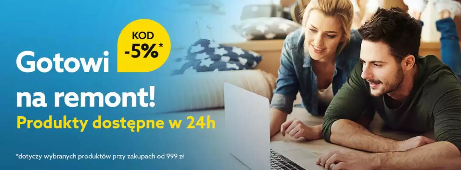 Gotowi na remont! -5% *
