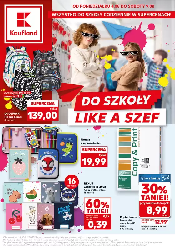 Katalog Kaufland w: Olsztyn | Aktualne promocje specjalne | 2025-08-04T00:00:00.000Z - 2025-08-09T00:00:00.000Z