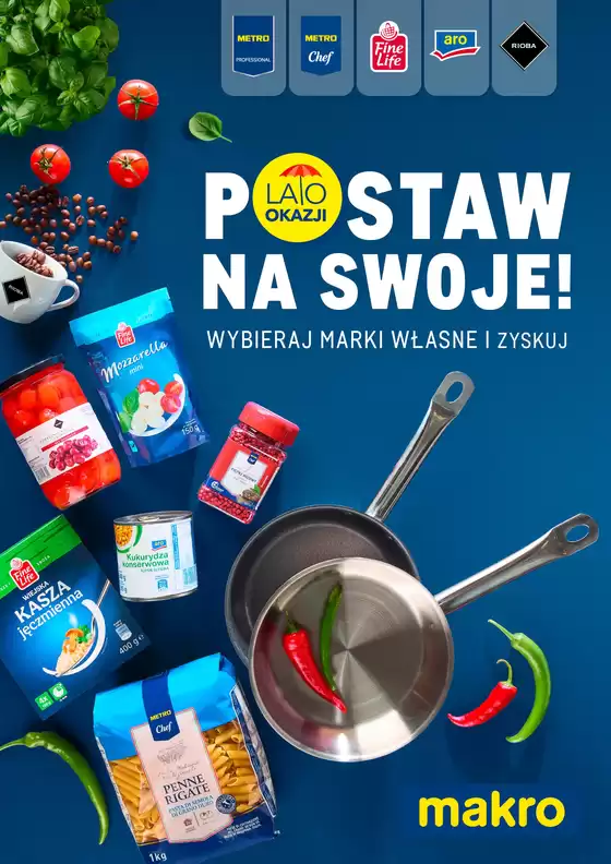 Katalog Makro | Ulotka Festiwal Marek Własnych | 2025-08-04T00:00:00.000Z - 2025-08-31T00:00:00.000Z