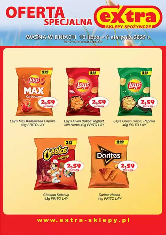 Katalog EXTRA w: Ustrzyki Dolne | Oferta specjalna | 2025-08-05T00:00:00.000Z - 2025-08-18T00:00:00.000Z