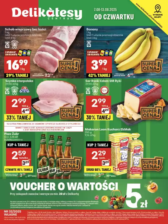 Katalog Delikatesy Centrum | Ekskluzywne okazje | 2025-08-07T00:00:00.000Z - 2025-08-13T00:00:00.000Z