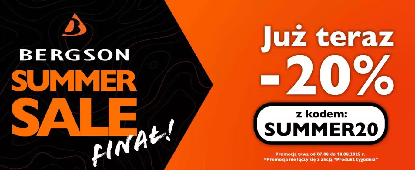 Katalog Bergson w: Żary | Summer sale | 2025-08-07T00:00:00.000Z - 2025-08-18T00:00:00.000Z