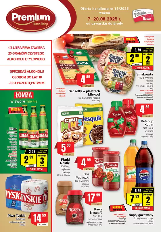 Katalog Nasz Sklep w: Tczew | Szeroki wybór ofert | 2025-08-07T00:00:00.000Z - 2025-08-20T00:00:00.000Z
