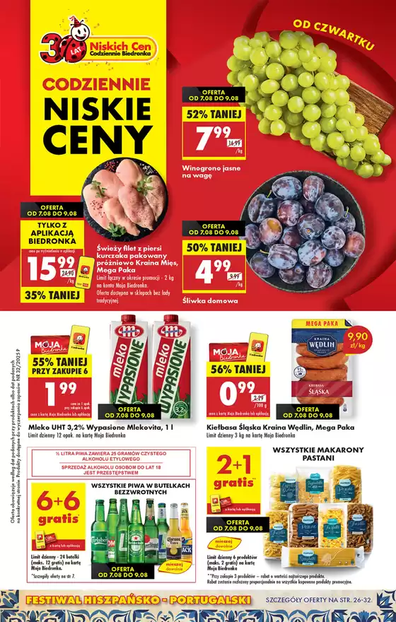 Katalog Biedronka w: Wschowa | Aktualne oferty i promocje | 2025-08-07T00:00:00.000Z - 2025-08-09T00:00:00.000Z