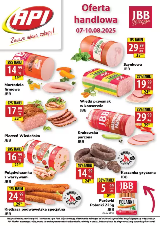 Katalog API MARKET w: Bochnia | Zawsze udane zakupy! | 2025-08-08T00:00:00.000Z - 2025-08-10T00:00:00.000Z