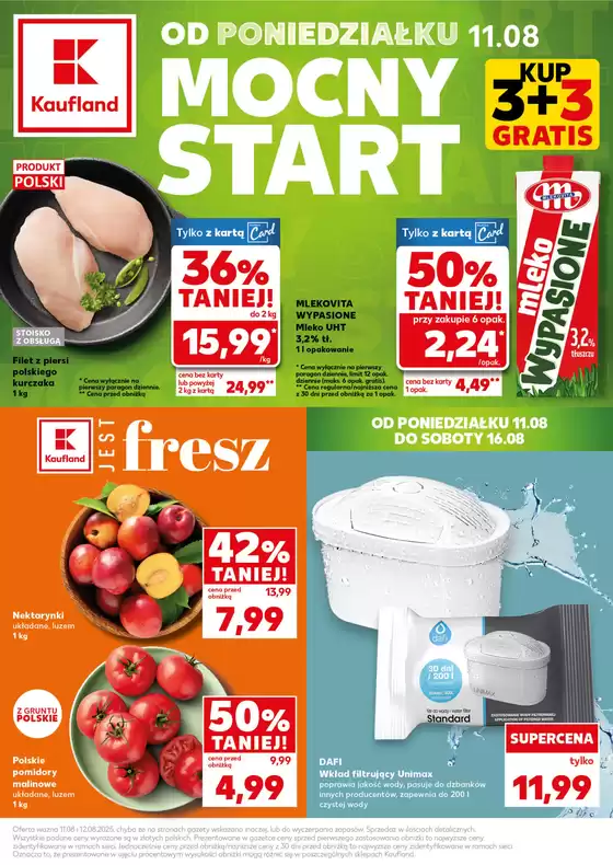 Katalog Kaufland w: Suwałki | Świetna oferta dla wszystkich klientów | 2025-08-11T00:00:00.000Z - 2025-08-12T00:00:00.000Z