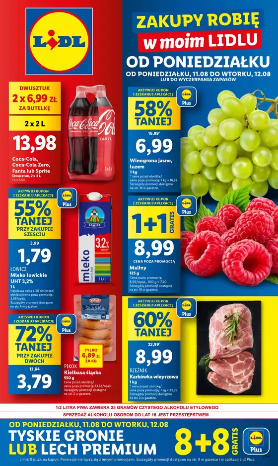 OFERTA WAŻNA OD 11.08 DO 12.08