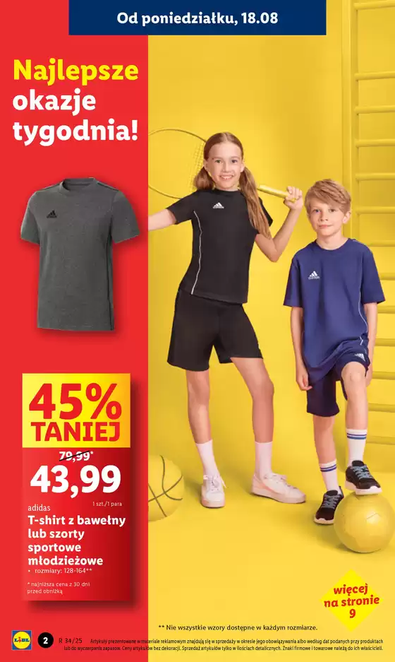 OFERTA WAŻNA OD 18.08