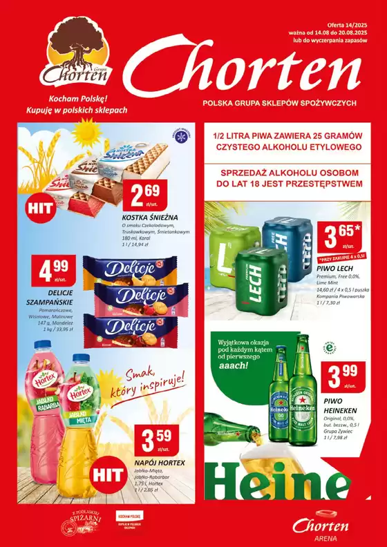 Katalog Chorten w: Chojnice | Oferty dla łowców okazji | 2025-08-14T00:00:00.000Z - 2025-08-20T00:00:00.000Z