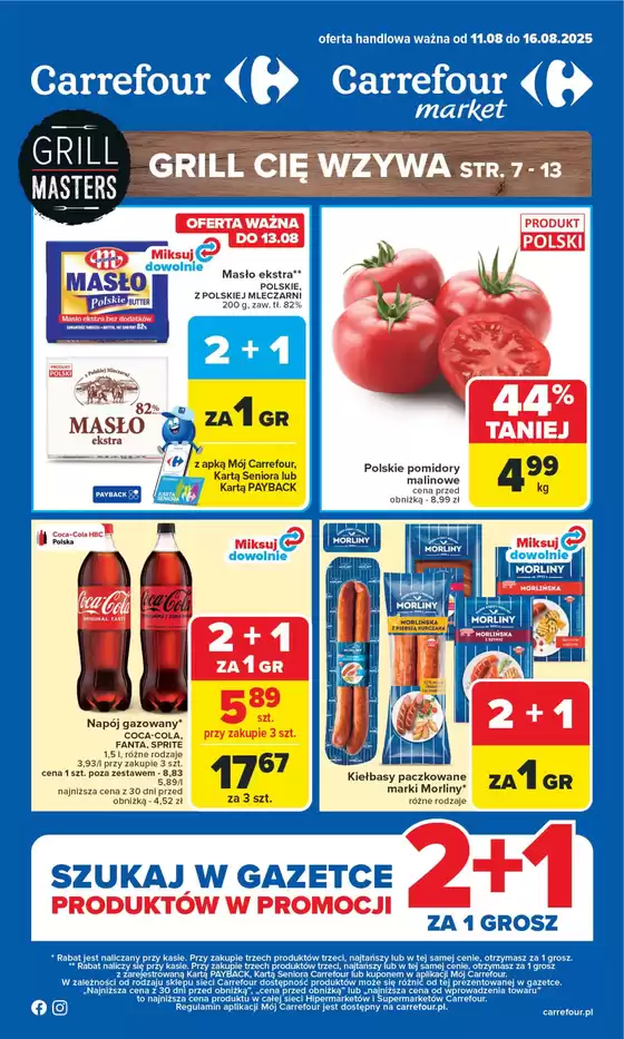 Katalog Carrefour Market w: Bełchatów | Gazetka Carrefour, Market ju&#380; od poniedzia&#322;ku | 2025-08-10T00:00:00.000Z - 2025-08-16T00:00:00.000Z