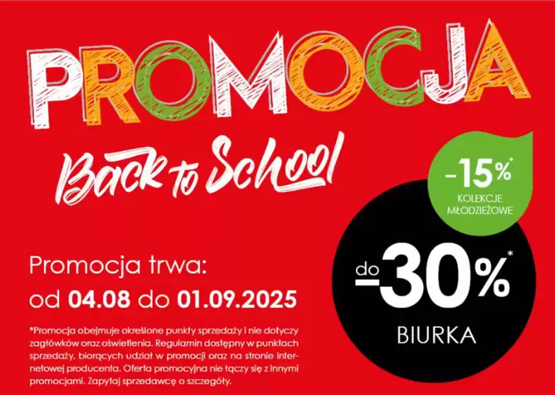 Katalog Meble Wójcik w: Zgorzelec | Back to school  | 2025-08-11T00:00:00.000Z - 2025-09-01T00:00:00.000Z
