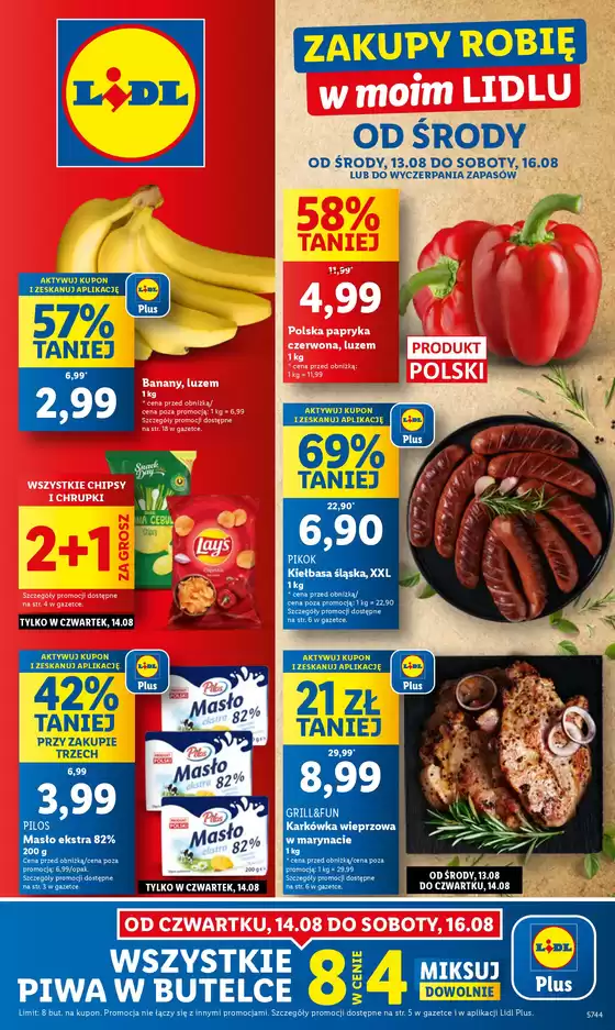 Katalog Lidl | OFERTA WAŻNA 13.08 DO 16.08 | 2025-08-12T00:00:00.000Z - 2025-08-16T00:00:00.000Z