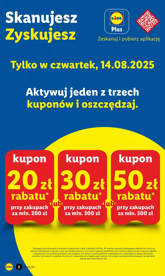 OFERTA WAŻNA 13.08 DO 16.08