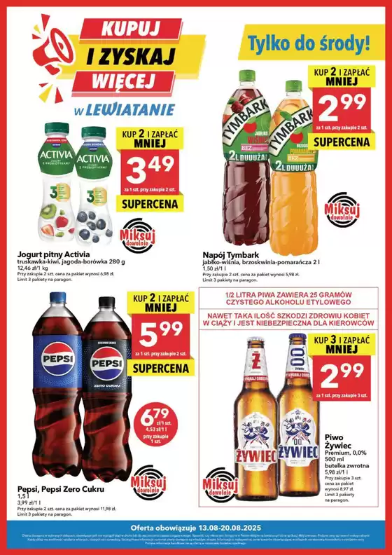 Katalog Lewiatan | Najlepsze oferty dla wszystkich łowców okazji | 2025-08-13T00:00:00.000Z - 2025-08-20T00:00:00.000Z
