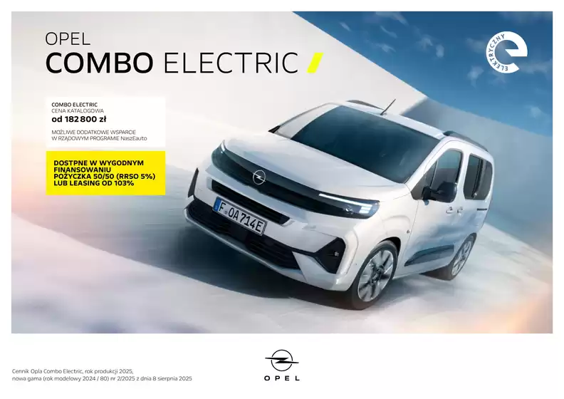 Katalog Opel | Szeroki wybór ofert | 2025-08-12T00:00:00.000Z - 2025-08-26T00:00:00.000Z