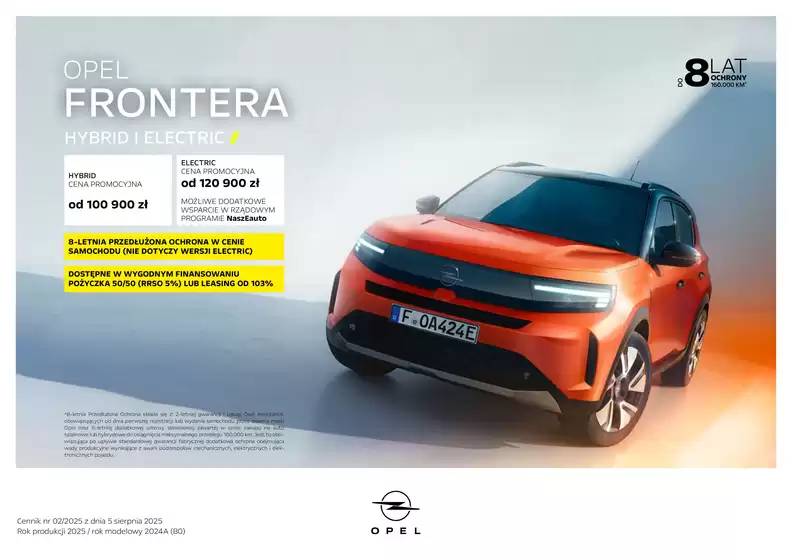 Katalog Opel | Odkryj atrakcyjne oferty | 2025-08-13T00:00:00.000Z - 2025-08-27T00:00:00.000Z