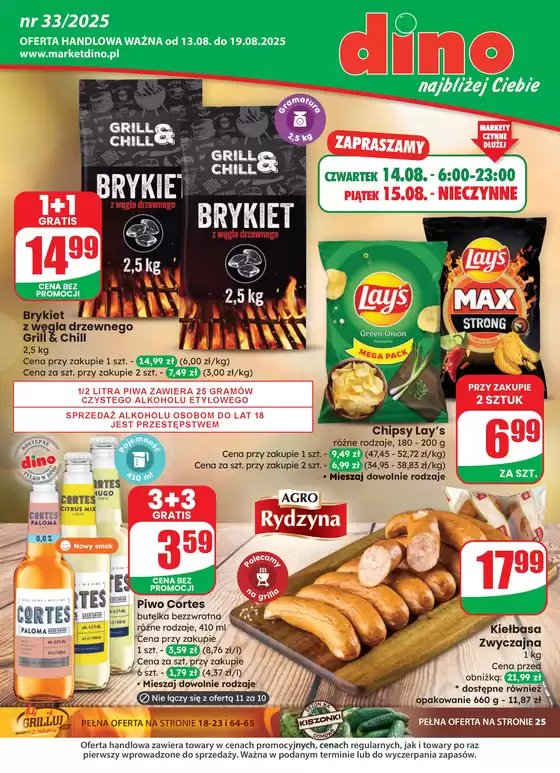 Katalog Dino w: Sobolew | Gazetka 33 / 2025 | 2025-08-13T00:00:00.000Z - 2025-08-19T00:00:00.000Z