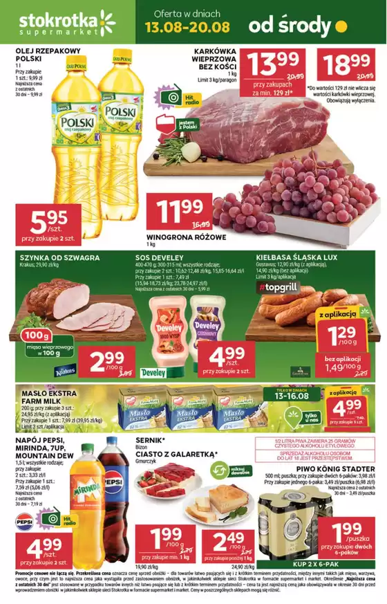 Katalog Stokrotka w: Sobolew | Najlepsze oferty dla wszystkich łowców okazji | 2025-08-13T00:00:00.000Z - 2025-08-20T00:00:00.000Z