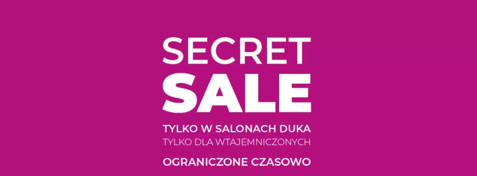 Katalog Duka | Secret sale  | 2025-08-13T00:00:00.000Z - 2025-08-27T00:00:00.000Z